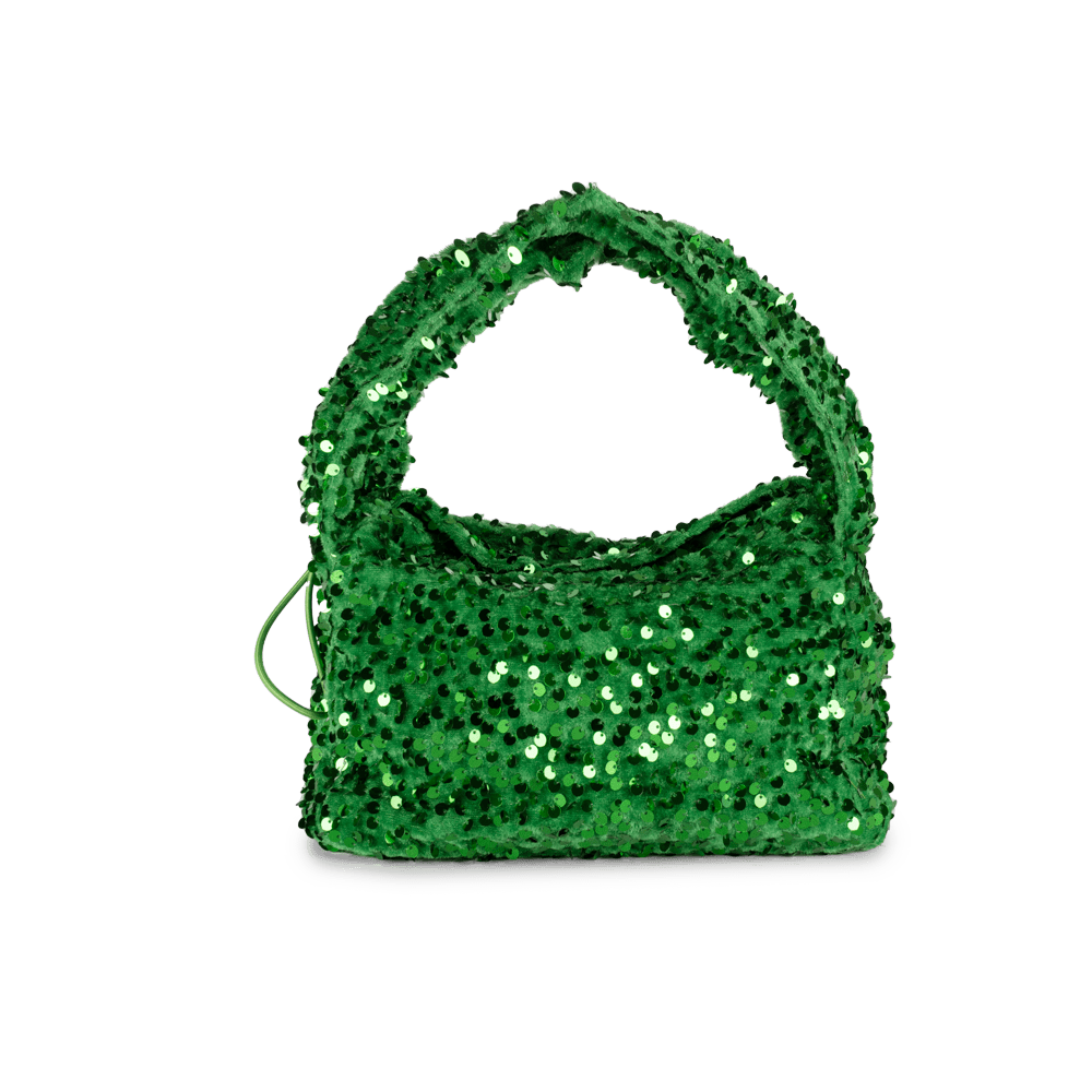 Anne Sequins Bag fra SUI AVA – glitrende taske med elegante pailletter, perfekt til at tilføje et festligt og stilfuldt touch til dit outfit.