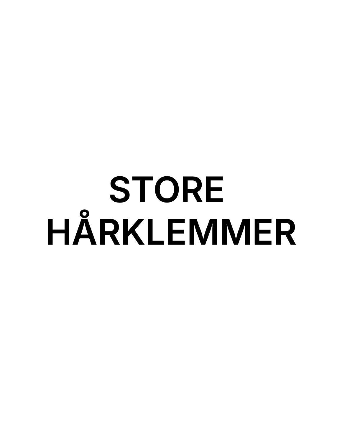 STORE HÅRKLEMMER