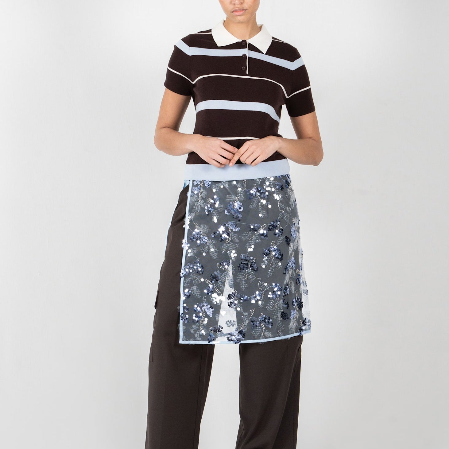 Merino Wool Knit Polo