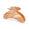 Stor hårklemme i ferskenfarvet swirl med perlemorsglans – Helle Ballerina Big fra SUI AVA.