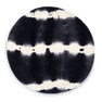 Sort og creme Flora Tie Dye Baret fra SUI AVA med batikmønster