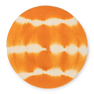 Orange Flora Tie Dye Baret med hvidt mønster – SUI AVA
