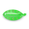 Grøn fiskeben-hårklemme med glitrende hjerter – Sunny Vibes Fish Clip fra SUI AVA