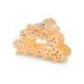 Else Marie Memories Mini hårklemme i varm gul med skinnende sten.