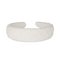 Porcelain Headband Large – Hvid hårbøjle med perler og krystaller