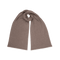 Beige ribstrikket tørklæde – Frede Soft Scarf