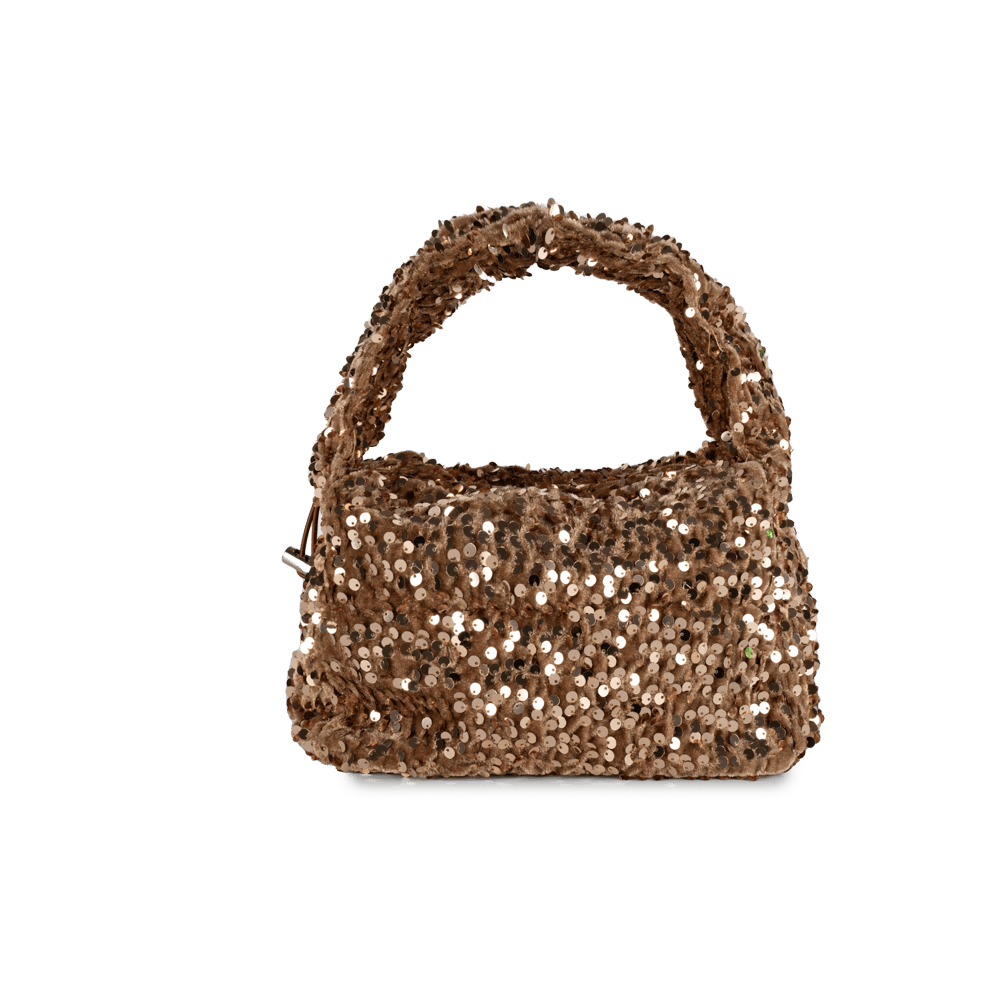 Anne Sequins Bag fra SUI AVA – luksuriøs taske med skinnende pailletter, ideel til at fuldende dit festlook med et glamourøst og sofistikeret touch.