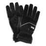 Sorte S-A Racing Gloves med refleksdetalje og gummigreb – varme, vinterklare handsker fra SUI AVA