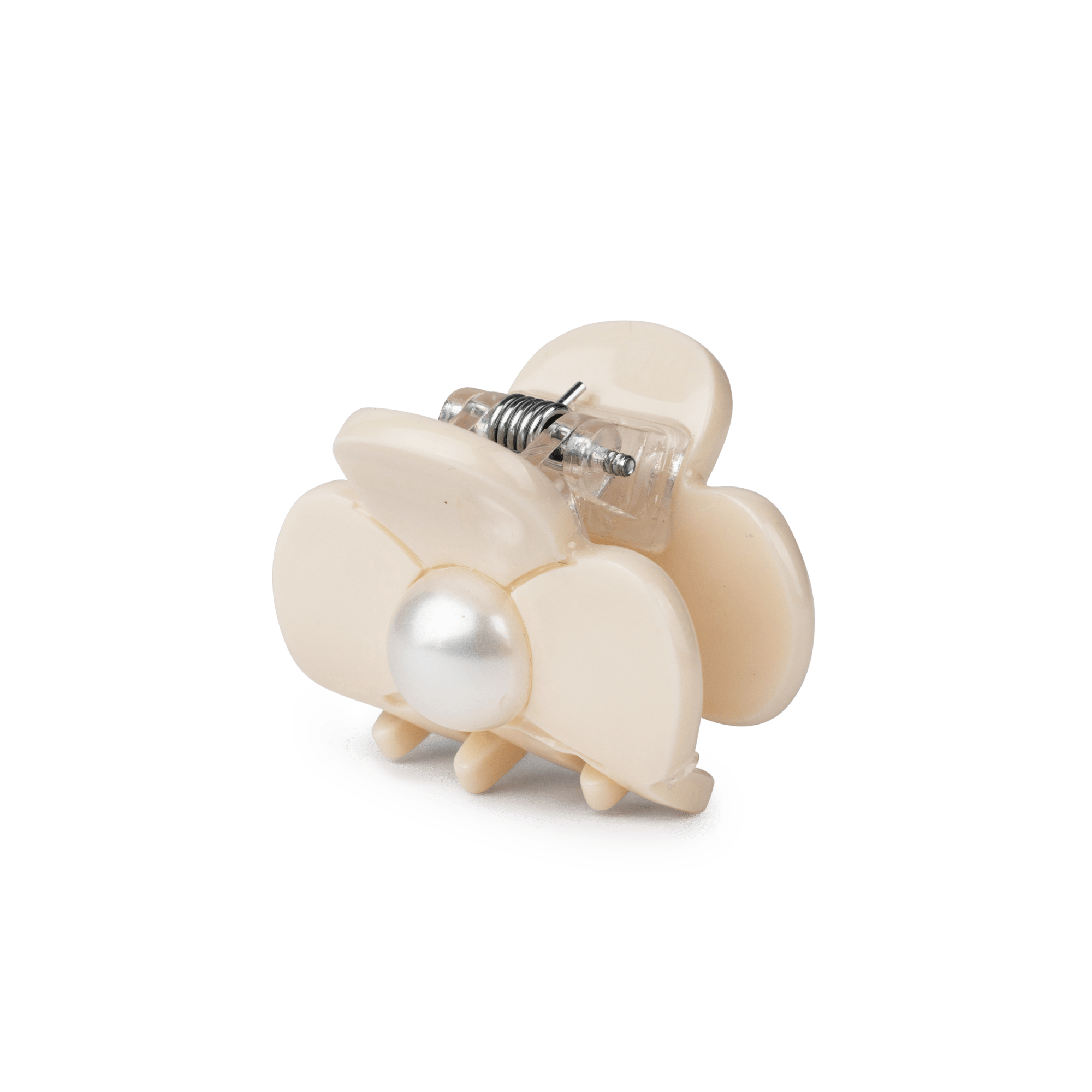 Three-leaf Clover Pearly Mini fra SUI AVA – lille hårclip med et elegant trekløverdesign og perledetaljer, perfekt til at tilføje et feminint og stilfuldt touch til dine frisurer.