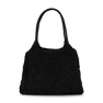 Daize Bloom Bag fra SUI AVA – stilfuld taske i klassisk sort med et unikt design, ideel til at tilføje et tidløst og elegant touch til dit outfit.