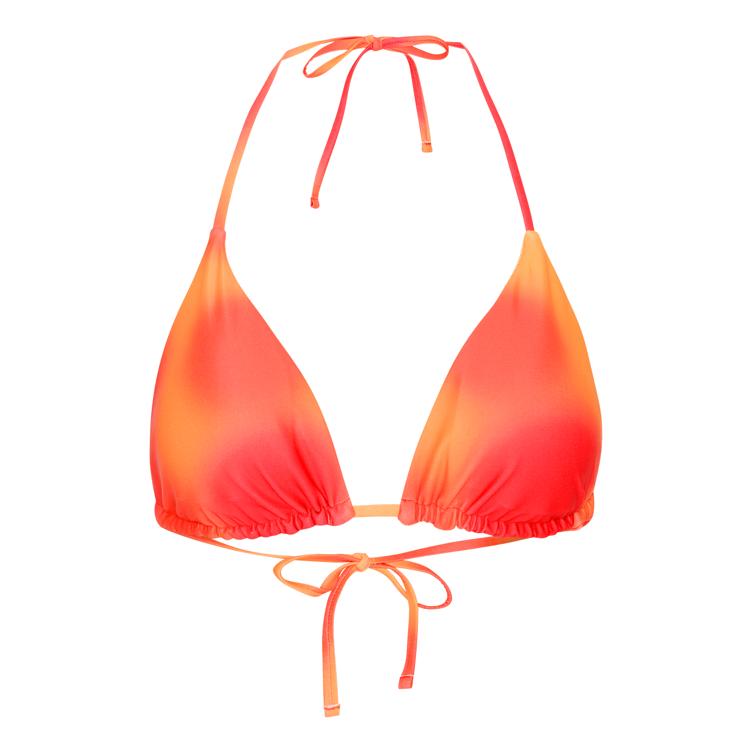 Waverly Bikini Top – bikini top i strålende orange med elastisk pasform og komfortabelt design fra SUI AVA SWIM.