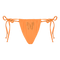 Butterfly Bikini Tanga – orange bikinitrusser med rhinestone sommerfugl og justerbare bindebånd fra SUI AVA SWIM.