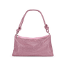 Crystal Vibes Bloom Bag fra SUI AVA – stilfuld taske i en smuk lyserød nuance med funklende krystaldetaljer, perfekt til at tilføje et feminint og glamourøst touch til dit outfit.
