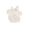 Plumeria Pastel Big – stor hårklemme i Bright White med blomsterform og pastelfinish.