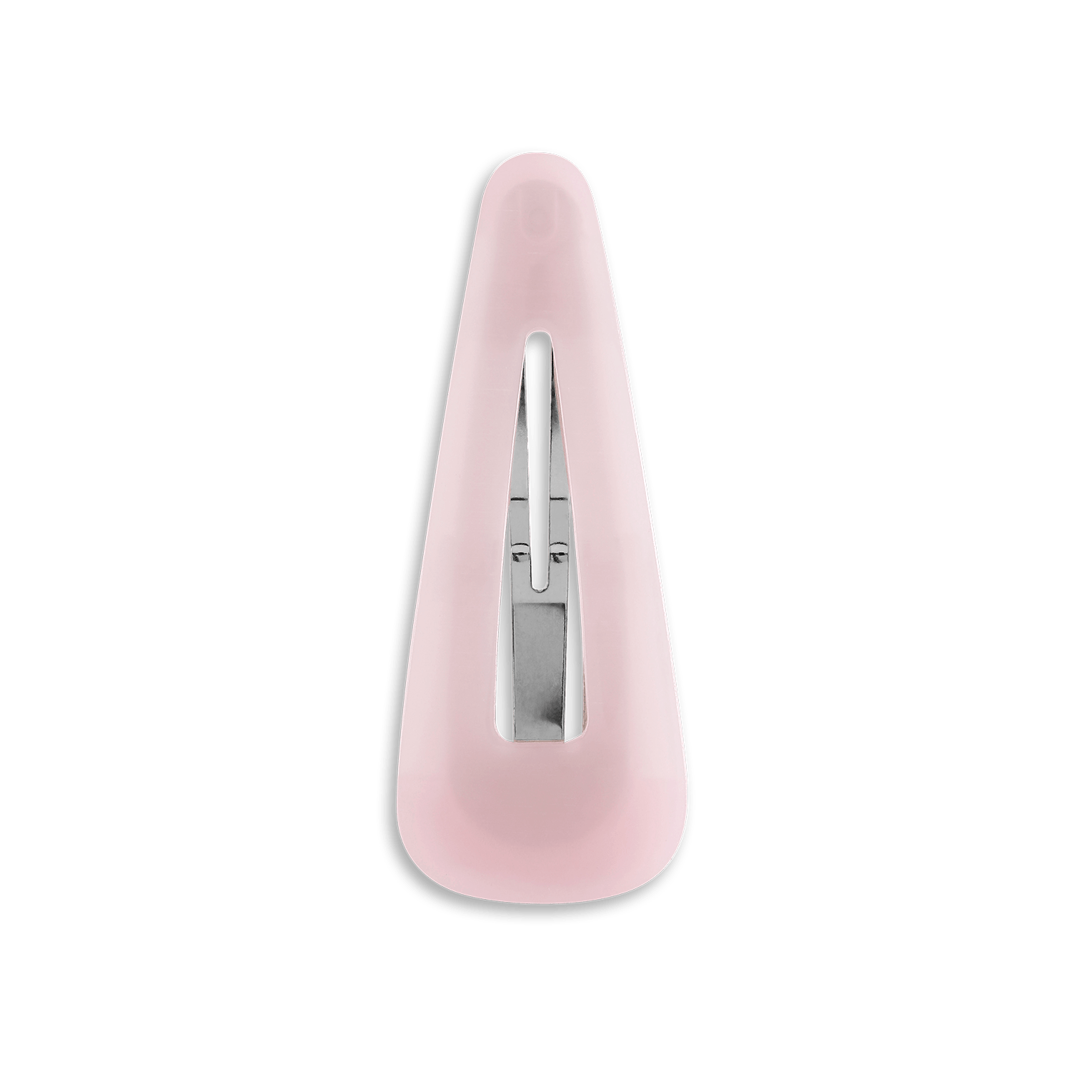 Pastel Buckle Clip – pink hårspænde med stilrent design og stærkt greb.