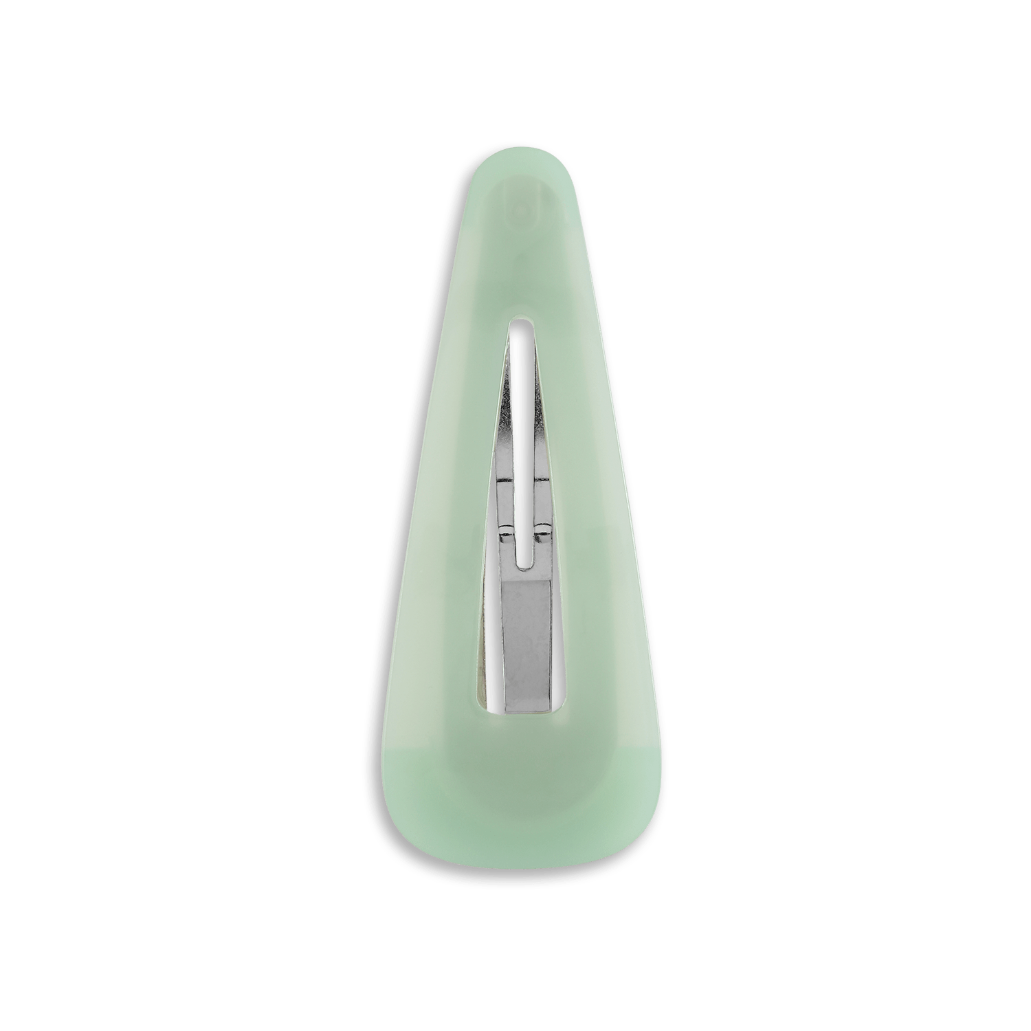 Pastel Buckle Clip – grønt hårspænde med stilrent design og stærkt greb.