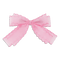Double Lace Bow – pink hårsløjfe i blonder med elegant design.