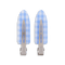 Checkered Clips // 2 pcs  – lyseblå hårspænder med ternet design fra SUI AVA.