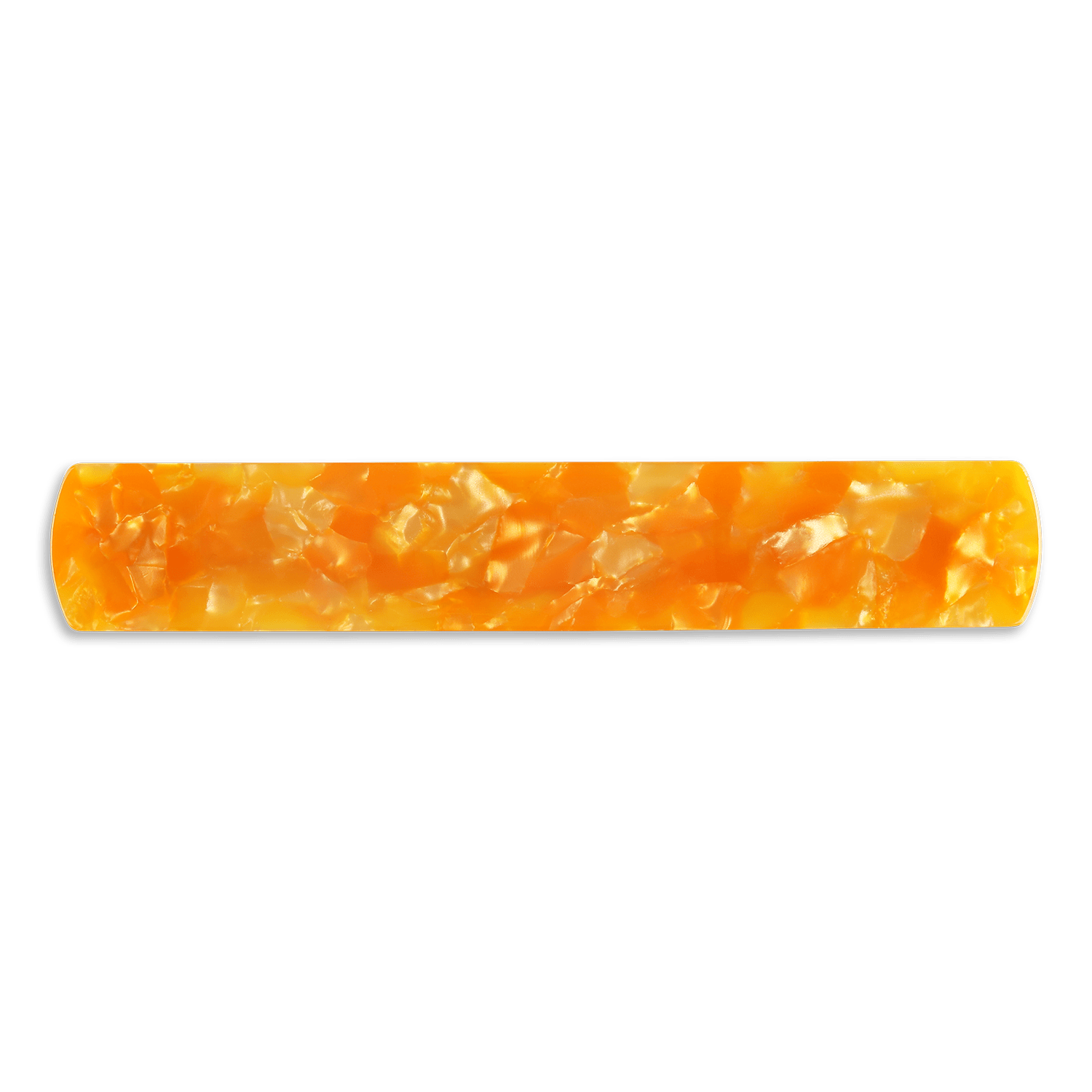 Valeria Clip – orange hårspænde med et stilrent design fra SUI AVA.