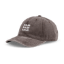 Brun Everyday Italia Cap med broderet Italia logo og vintage look.
