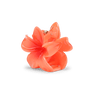 Plumeria Bella Mini – orange blomsterformet hårklemme fra SUI AVA.