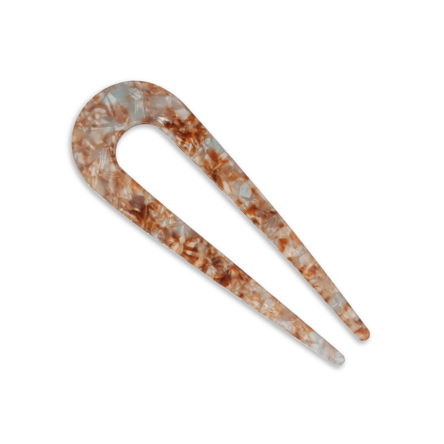 Timeless Pin – hårnål i pistachio med marmoreret finish fra SUI AVA.