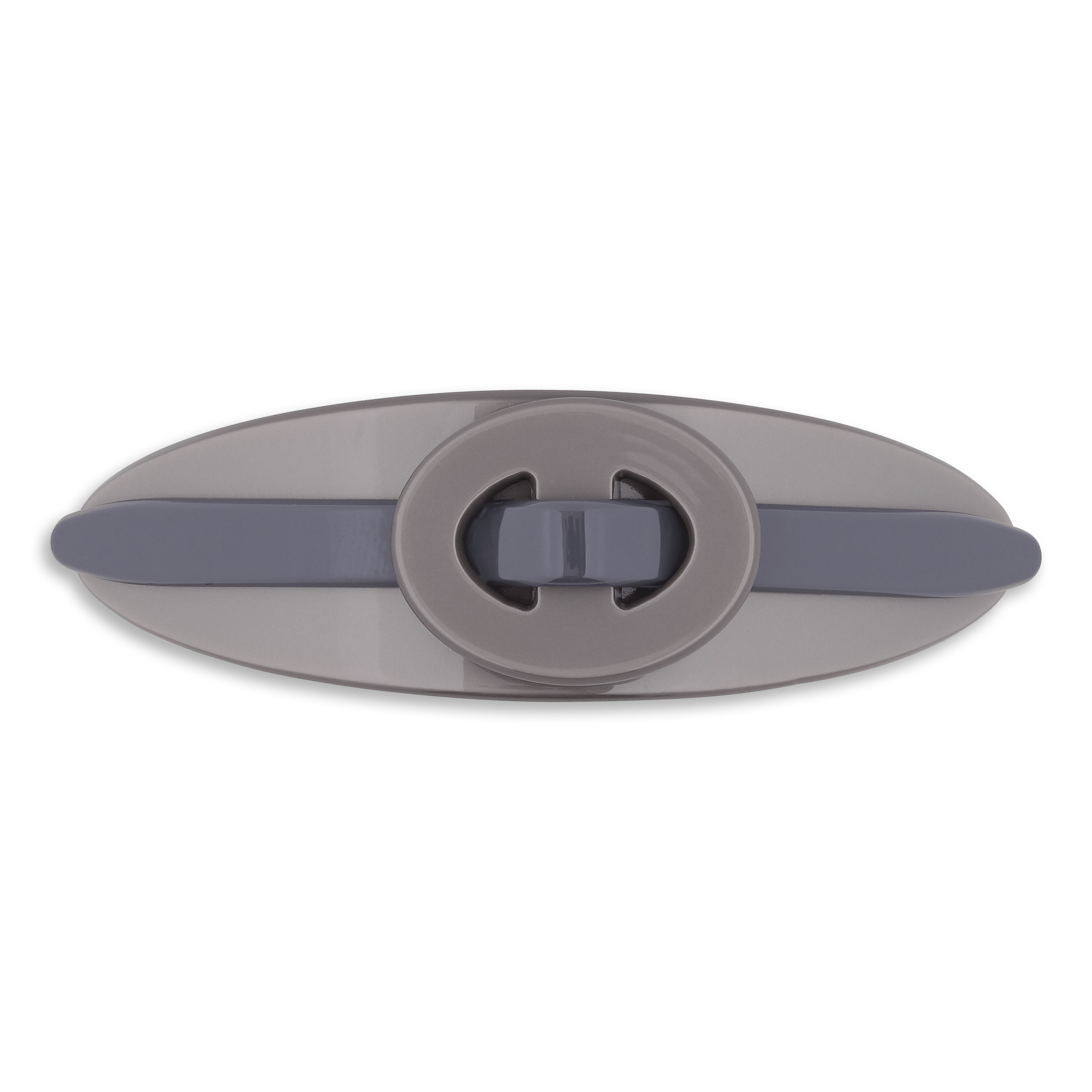 Rope Hair Clip fra SUI AVA i sølv med rebstruktur og blank finish.