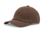 Cap i brun fløjl med sommerfuglebroderi og justerbar lukning – Everyday Butterfly Velvet Cap