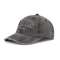 Washed black baseball cap med buet skygge og broderet NEW YORK EST. 1625-logo