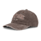Brun baseball cap med vasket finish og broderet “NEW YORK EST. 1625” foran