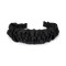 Sort rynket hårbøjle i stof – Moon Dust Headband