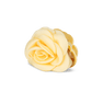 Lysegul hårklemme formet som en blød rose – Smooth Rosa Hair Claw fra SUI AVA
