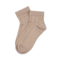 Sofie Ankle Socks – Beige ankelstrømper med strukturmønster