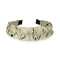 Lysegrønt pandebånd med rynket stof – Moon Dust Headband fra SUI AVA